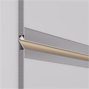 Профиль ARH-DECORE-S12-CAVE-F-2000 ANOD (arlight, Алюминий) 023902