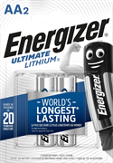Батарейки ENERGIZER Ultimate Lithium FR6/L91/АА BL2 (блистер 2шт) 7638900262636
