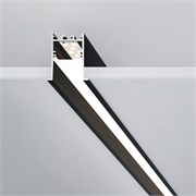 Профиль SL-COMFORT-4551-F-2000 ANOD BLACK (Arlight, Алюминий) 031766