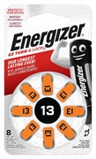 Батарейки для слуховых аппаратов ENERGIZER Zinc Air PR48 / 13 / ZA13 BL8 - (блистер 8шт) 7638900425727