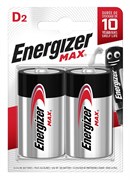 Батарейки ENERGIZER MAX LR20/E95/D BL2 (блистер 2шт) 7638900426823