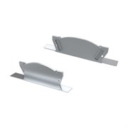 Заглушка для ALM-ARC-DOUBLE серая с отверстием (arlight, Металл) 026795