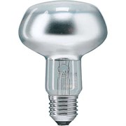 Лампа R80   60W 230V 25° E27  PHILIPS  (зеркальная D80mm) - 923331044253