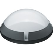 Светильник светодиодный ДБП-13w 4000K 1150Лм круглый пластиковый IP65 черный 94841 NBL-PR1