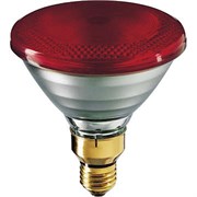 Лампа PHILIPS  IR175R   PAR38 E27 230V d121x136 RED красная - 923801444210