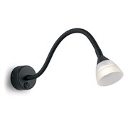 Подсветка настенная FERON AL7730 черный, 3W, 3700К (белый), 230V, 210Lm, корпус алюминий, акрил, IP2 41231