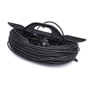 Удлинители STEKKER HM02-01-50, серия Home, цвет черный, длина 50 м, количество розеток 1, -, сечение 39226