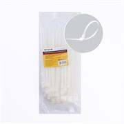 Хомут электромонтажный STEKKER NYCT50-200, Да, белый, материал - нейлон , размер 5*200мм, максимальн 39082