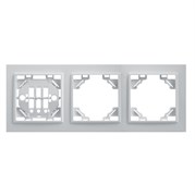 Рамка  STEKKER PFR00-9003-01  (расстояние между монтажными отверстиями: по гориз. - 200мм, по вертик 39056