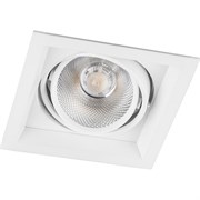 Светильник карданный встраиваемый светодиодный , карданный (ДВО) FERON AL201, 12W 4000К (белый), 170 29773