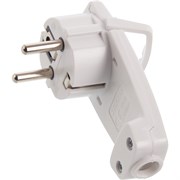 Вилка угловая STEKKER PPG16-45-202, с заземлением. Для проводов сечением -мм2. Материал изделия PP, 39039