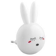 Светильник-ночник "зайчик" 4LED 0,5W 220V белый , FN1168 23350