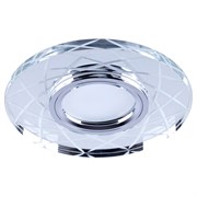 Светильник потолочный встраиваемый (ИВО) FERON CD983, под лампу с LED подсветкой 15LED*2835 SMD 4000 32440