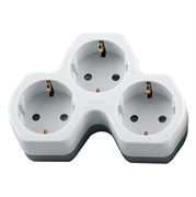 Сетевой разветвитель STEKKER ADP16-13-20  с заземлением, количество присоединяемых устройств 3, номи 32871