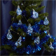 Гирлянда фигурная от батареек FERON CL580, 10LED, 5000К (белый), статичная (постоянного свечения), 3 32369