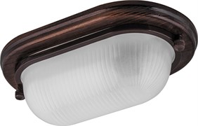 Светильник накладной под лампу, пылевлагозащищённый неповоротный (НБО) FERON НБО 04-60-021, E27 60W, 11575