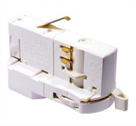 Адаптер POWERGEAR PRO-0222 3-фазы для трековых светильников на шинопровод (белый) 20000000006411