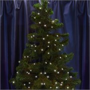 Гирлянда линейная FERON CL08, 600LED, 5000К (белый), статичная (постоянного свечения), 60м+3м зелены 26735