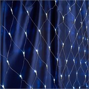 Гирлянда сеть FERON CL30, 240LED, 4000К (белый), настраивается контроллером, 2*2м+1.5м прозрачный шн 26748