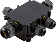 Водонепроницаемая cоединительная коробка, с клеммой в комплекте, 450V, 140х100х36, LD525, артикул 32 32248