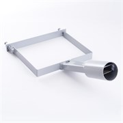 Кронштейн  на столб 430*260*130мм, d48mm, серый, ДС-3 41431