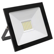 Прожектор светодиодный, 2835 SMD, 50W 4000K  AC220V/50Hz IP65, черный в компактном корпусе, SFL90-50 55077