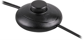 Сетевой шнур (с ножным выключателем) черный DM106, артикул 29843 29843