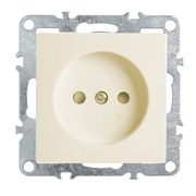 Розетка 1-местная б/з (механизм), серия Эрна, PST10-9109-02, слоновая кость 39327