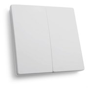 Выключатель дистанционного управления 250V 500W двухклавишный, TM82, белый 41129