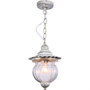 Светильник садово-парковый, серии «Флер» (НБУ) FERON PL595 60W, E27, 230V, IP44, цвет белое золото, 41169