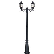 Светильник садово-парковый, серии «Классика» (НТУ) FERON 8114 2*100W, E27, 230V, IP44, цвет черный, 11213