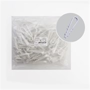 Дюбель-хомут для круглого кабеля  (11-18мм), белый (100шт.), DCL00-11-18 39332