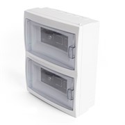 Бокс настенный 16 модулей, пластик, IP20, серия Standart (КНО-16Д), EBX50-3/16-20 39648