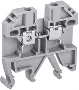 Зажим наборный изолированный (винтовой) ЗНИ - 6,0, JXB 6,0, серый, LD550-60 39356