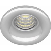 Драйвер Светильник встраиваемый светодиодный 3W, 210 Lm, 4000К, хром, LN003 с  ом в комплекте 28772