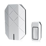 Звонок электрический дверной, (30 мелодий), белый, E-377 41433