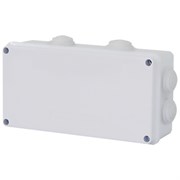 Коробка разветвительная 200*100*70 мм, 8 мембранных вводов, IP65, светло-серая, EBX30-04-65 39556