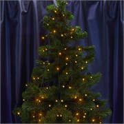 Гирлянда 230V  100 LED желтый, IP 20,  шнур 3м , CL05 32309