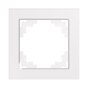 Рамка 1-местная, серия Катрин, GFR00-7001-01, белый 39517