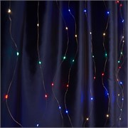 Гирлянда USB 240 LED 2*2м, мульти, IP20 , сетевой шнур 2м в комплекте, CL590 41637