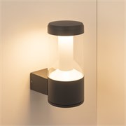 Светильник LGD-STEM-WALL-10W Warm3000 (GR, 185 deg, 230V) (Arlight, IP65 Металл, 3 года) 029985