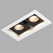 Светильник CL-KARDAN-S180x102-2x9W Day (WH-BK, 38 deg) (Arlight, IP20 Металл, 3 года) 024129