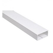 Кабель-канал 12х12мм белый Промрукав (242м/уп) 0325200