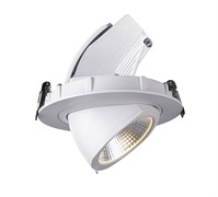 DL-LED SIGMA 43Вт КОРПУС d=205мм (R3-1018) 36гр., белый - встраиваемого выдвижного светодиодного светильника DL-20000030023597