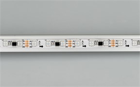 Лента SPI-5000SE-5060-60 12V Cx3 RGB (10mm, 14.4W/m, IP65) (Arlight, Закрытый, IP65) 026366(1)