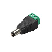 Коннектор Terminal-MONO-2pin-M (Jack 5.5) (Arlight, Пластик) 019218(1)