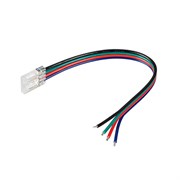 Коннектор COB-RGB-10mm-4pin-STW-L150 (Arlight, Лента-Провод) (упаковка 10шт) 042064