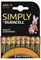 Батарейки Duracell Simply LR03 ААА мизинчиковые 8PCS (блистер 8шт) 5000394002463 - фото 103421