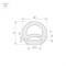 Силиконовый профиль WPH-FLEX-D20-TOP-S10-20m WHITE (Arlight, Силикон) 041095 - фото 103958