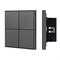 INTELLIGENT ARLIGHT Кнопочная панель KNX-304-23-IN Black (BUS, Frame) (IARL, IP20 Металл, 2 года) 039667 - фото 105363
